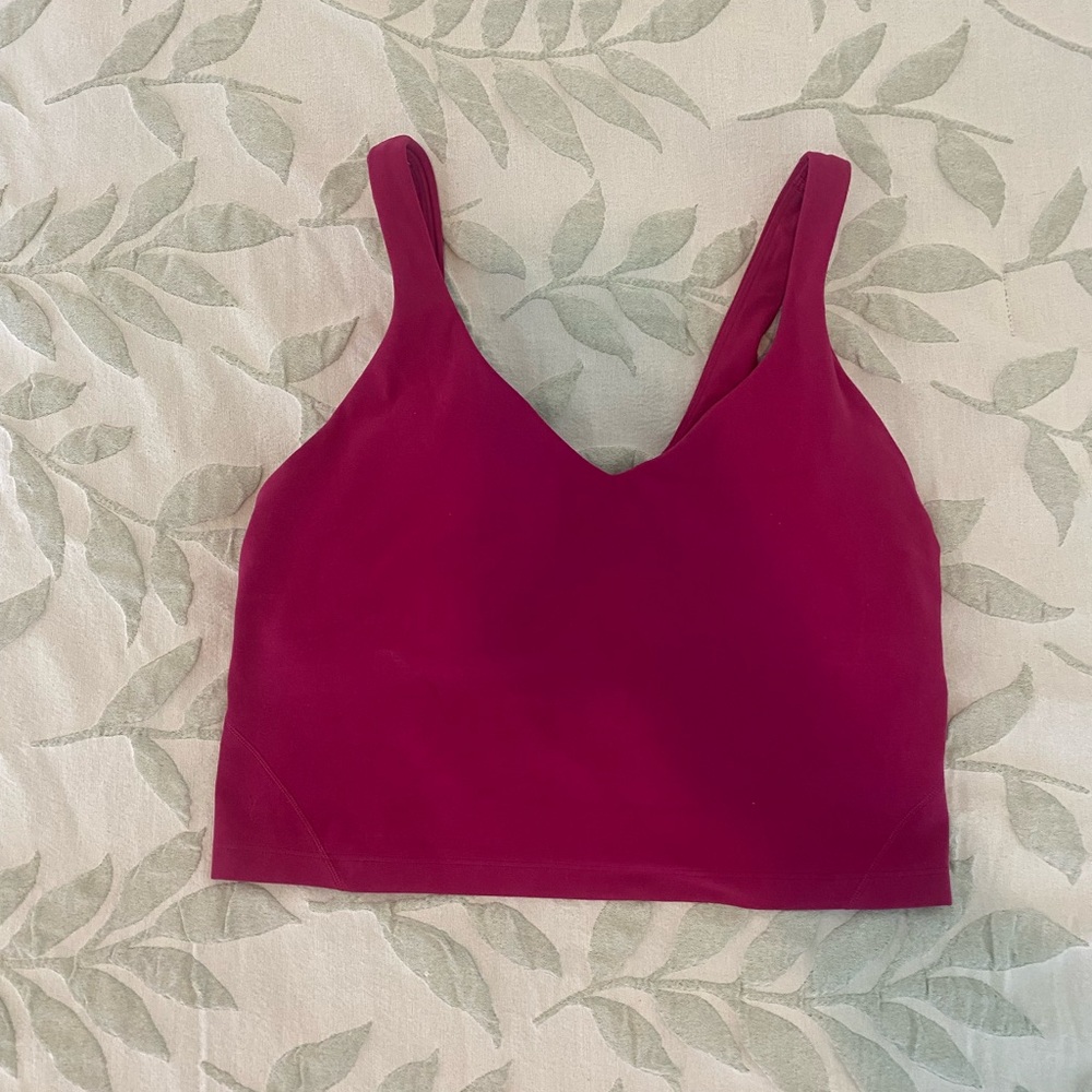 Lululemon Athletica Magenta Top